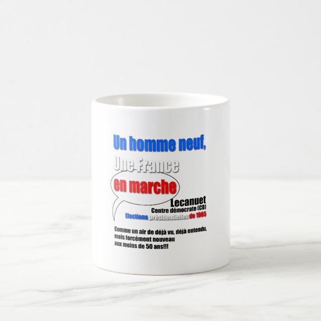 Caneca De Café Slogan En Marche Mug 1 (Centro)
