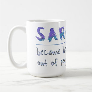 Caneca De Café Slogan engraçado de SlipperyJoe's Sarcasm dizendo
