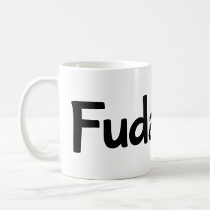 Caneca De Café Slogan Preto Simples Fudanshi