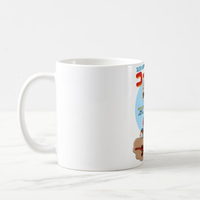 Caneca De Café Sloth Barista (Esquerda)