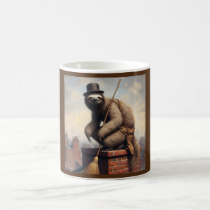Caneca De Café Sloth Chimney Sweep