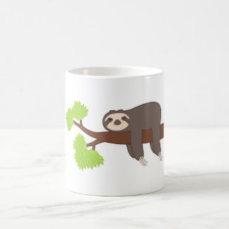 Caneca De Café Sloth Dormindo