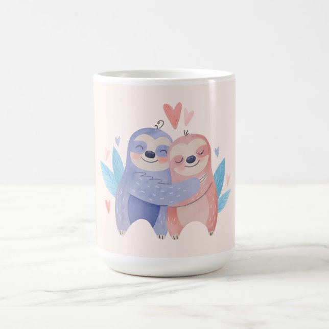 Caneca De Café Sloth Love (Centro)