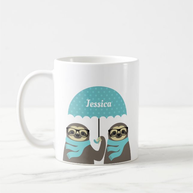 Caneca De Café Sloth Mugs (Esquerda)