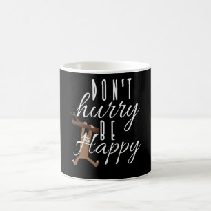 Caneca De Café Sloth - Não se apresse em ser feliz