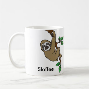 Caneca De Café Slothee!