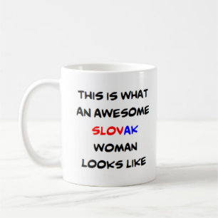Caneca De Café slovak woman, awesome