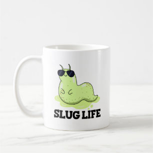 Caneca De Café Slug Life Funny Green Slug