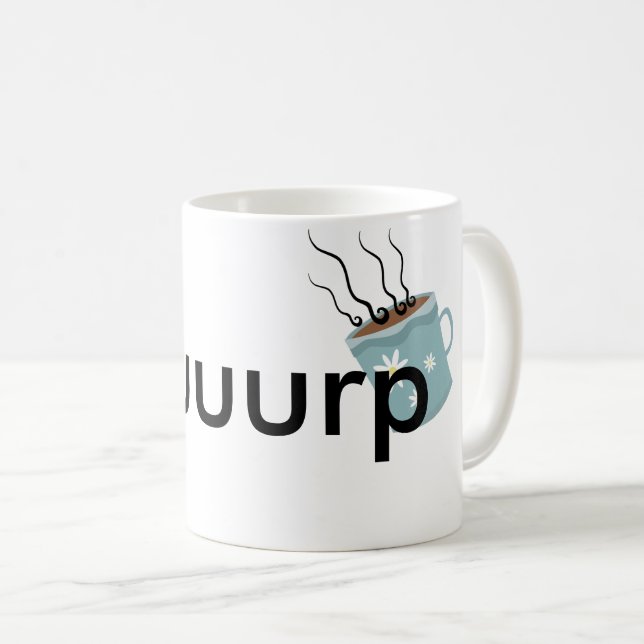 Caneca De Café Sluuurp (Frente Esquerda)
