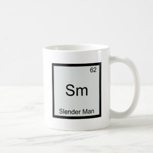 Caneca De Café Sm - Símbolo de Elemento de Química Engraçado p