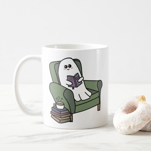 Caneca De Café Smarapy Mug Green Cadeira (Com Donut)