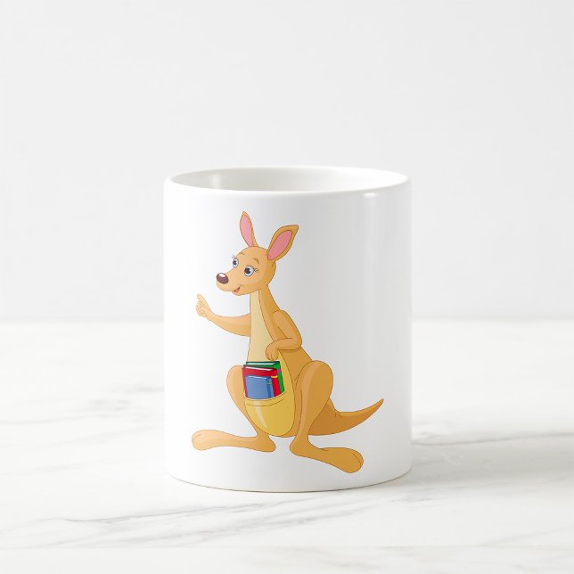 Caneca De Café Smart Kangaroo (Criador carregado)