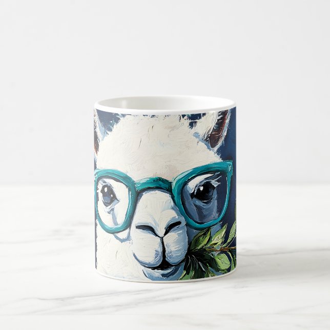 Caneca De Café Smarty Llama Chic (Centro)