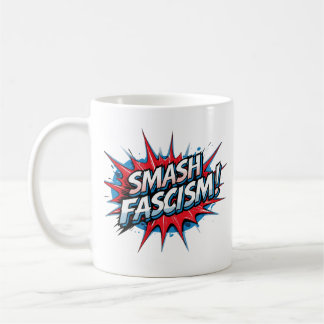 Caneca De Café Smash Fascism Mug