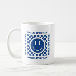 Caneca De Café Smile It's Free