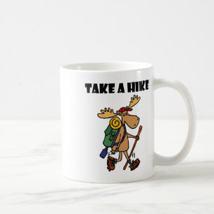 Caneca De Café Smileteessports Divertido Faça Uma Caminhada Alce 