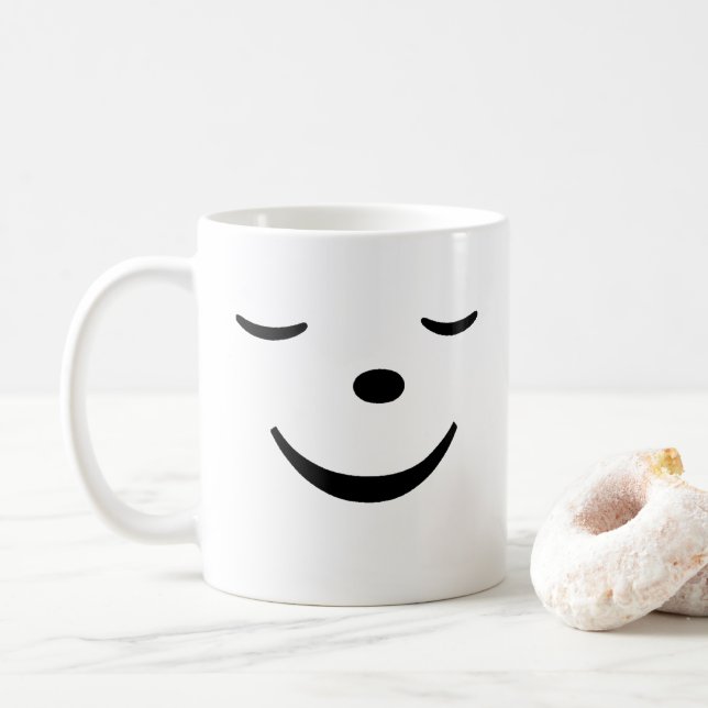 Caneca De Café Smiley face (Com Donut)