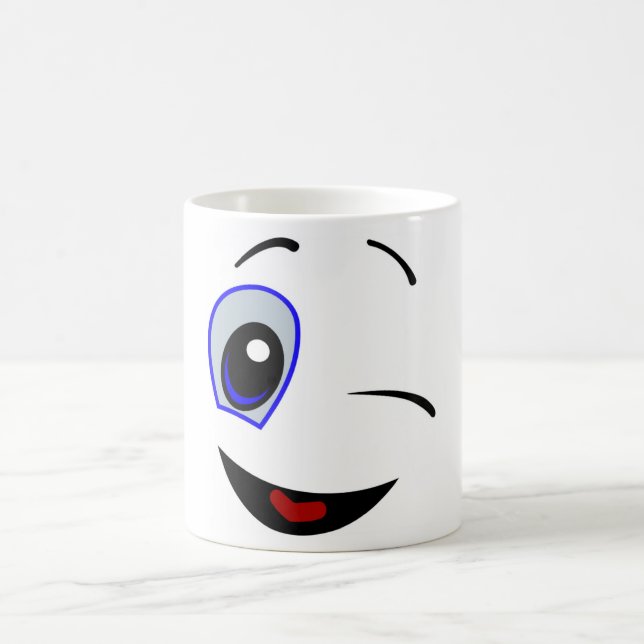 CANECA DE CAFÉ SMILEY FACE DE INVERNO (Centro)