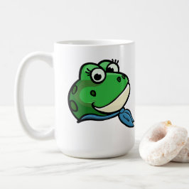 Caneca De Café Smiling Frog