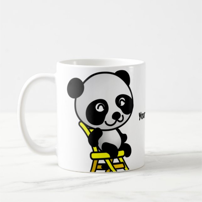 Caneca De Café Smiling Panda (Esquerda)