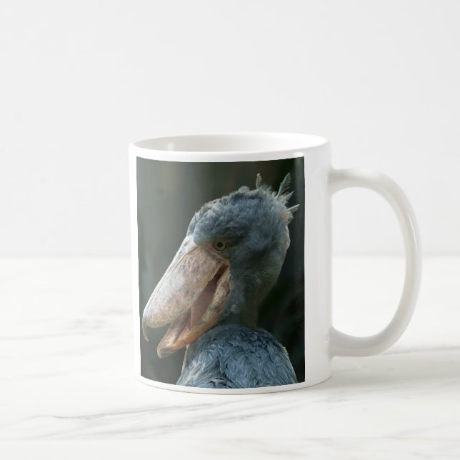 Caneca De Café Smiling Shoebill (Direita)