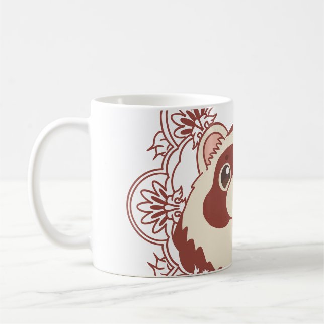 Caneca De Café Smily Ferret (Esquerda)