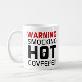 Caneca De Café Smocking Covfefe quente político, sátira,