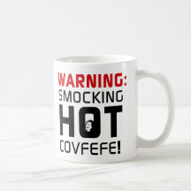 Smocking Covfefe quente político, sátira,