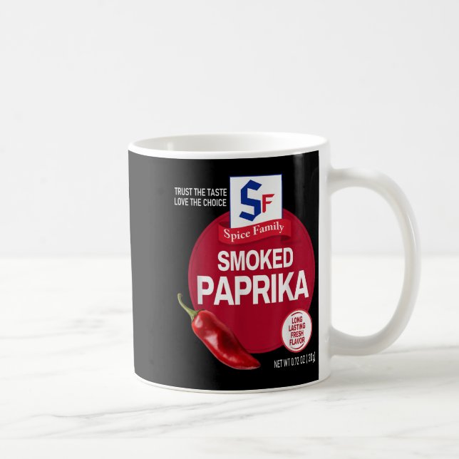 Caneca De Café Smoked Paprika Halloween Spice Costume Group Match (Direita)