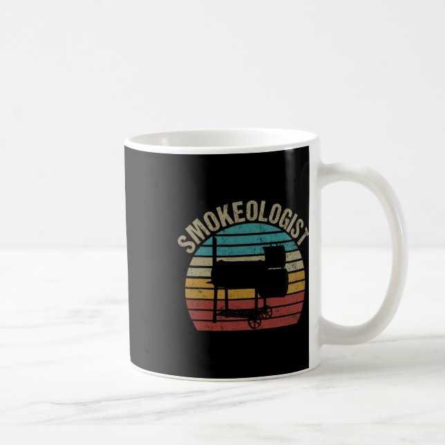 Caneca De Café Smokeologista - Furioso Churrasco Pitmaster - Fuma (Direita)
