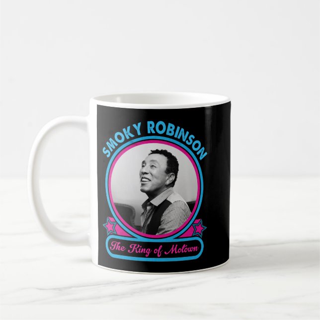 Caneca De Café Smokey Robinson O Rei De Motown (Esquerda)