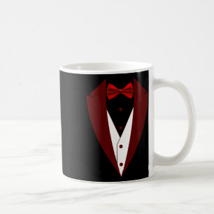 Caneca De Café Smoking Com Gravata Borboleta Engraçado - Fantasia