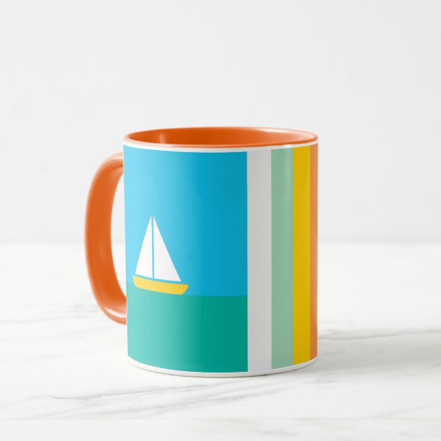 Caneca de café Smooth Sailin (Frente Esquerda)
