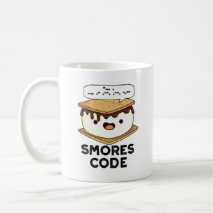 Caneca De Café Smores Code Engraçado Comida Pun