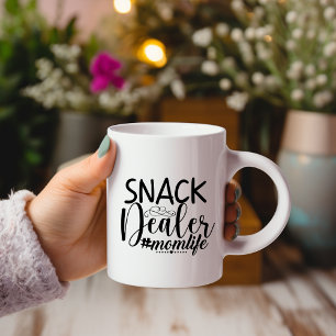 Caneca De Café Snack Dealer #MãeLife Mug