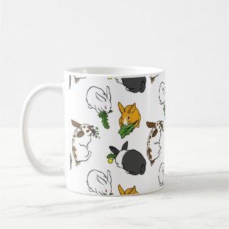 Caneca de café Snacking dos coelhos