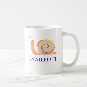 Caneca De Café Snailed ele