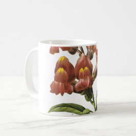 Caneca De Café snapdragon (Antirrhinum sp.) por Redouté