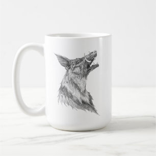 Caneca De Café Snarling Graeko Sketch/Quote Mug