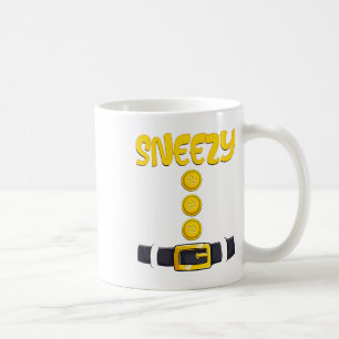 Caneca De Café Sneezy Halloween Dwarf Cox.