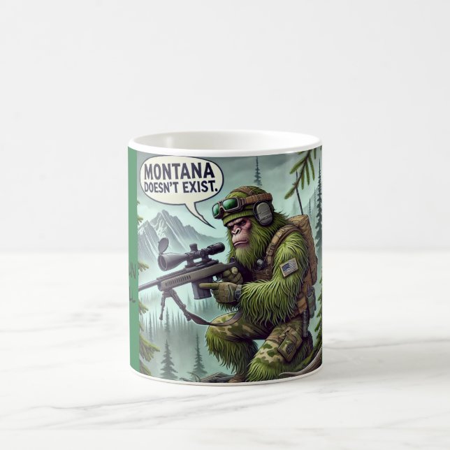 CANECA DE CAFÉ SNIPER MUG - BLOQUEIE E CARREGUE A MANHÃ! (Centro)