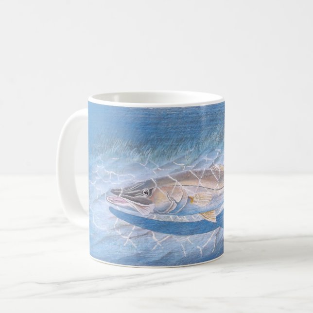 Caneca De Café Snook (Frente Esquerda)