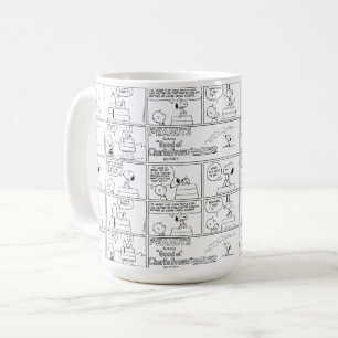 Caneca De Café Snoopy & Charlie Brown   Inglês Muffin