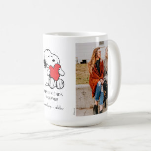 Caneca De Café Snoopy Heart   Melhores Amigos - Foto