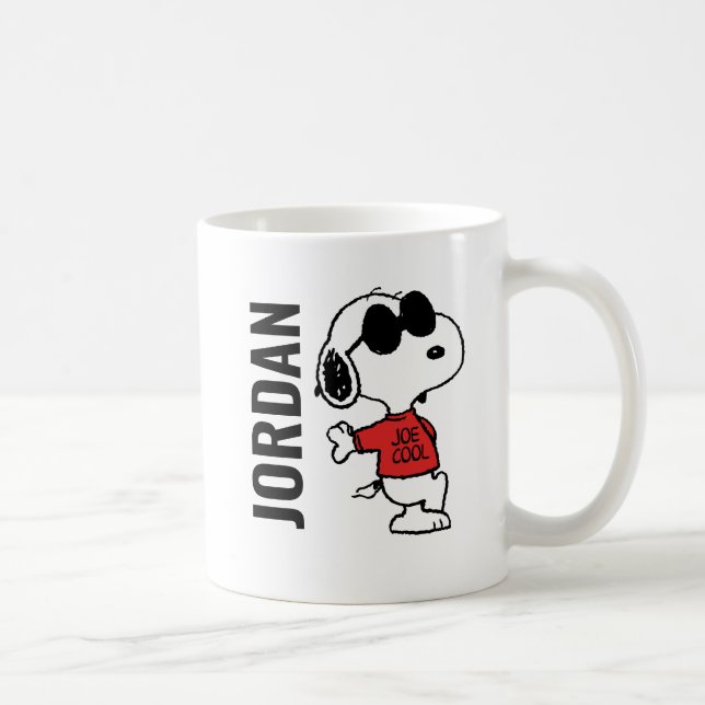 Caneca De Café Snoopy "Joe Legal" em pé (Direita)