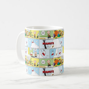 Caneca De Café Snoopy Sled Riding Comida Dish