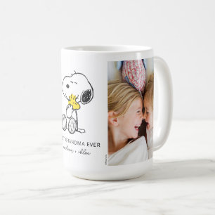 Caneca De Café Snoopy & Woodstock Melhor Avó - Foto