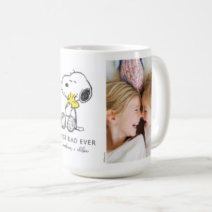 Caneca De Café Snoopy & Woodstock   Melhor Pai de sempre - Foto