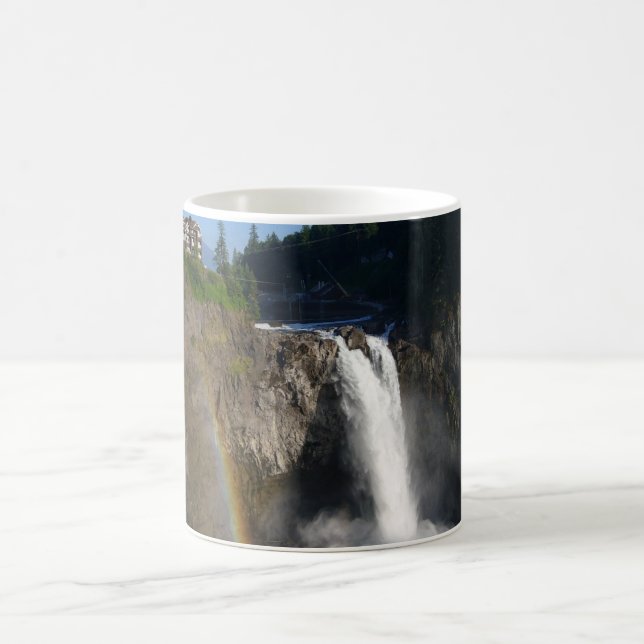 Caneca De Café Snoqualmie cai Washington (Centro)