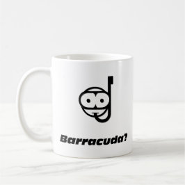 Caneca De Café Snorkel barracuda